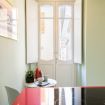 Il tavolino per due visto dal piano cottura - Duomo Luxury Suite