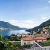 Panoramica del lago di Como e montagne - Shimmering Waters