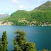 Panoramica del lago di Como con le montagne - Madonnina 1