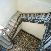 Tromba delle scale che porta alla mansarda - Villa Dante Camelia