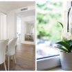 Dettaglio sala da pranzo e orchidea - Pure White Luxury Apartment