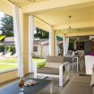 Zona relax e zona pranzo all'esterno - Villa Castelforte