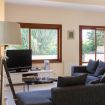 Salotto con due comodi divani e TV LCD - Villa Castelforte