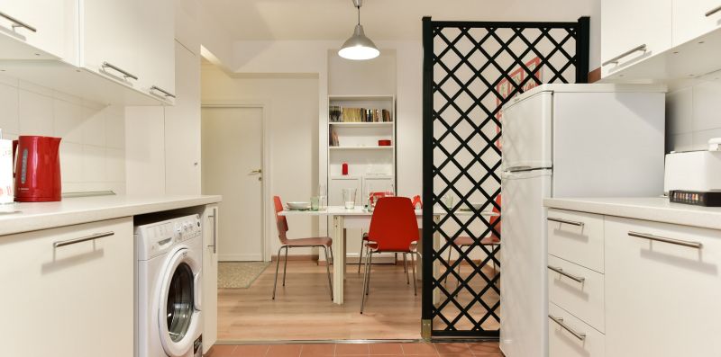 Red & White Vatican Apartment - iFlat