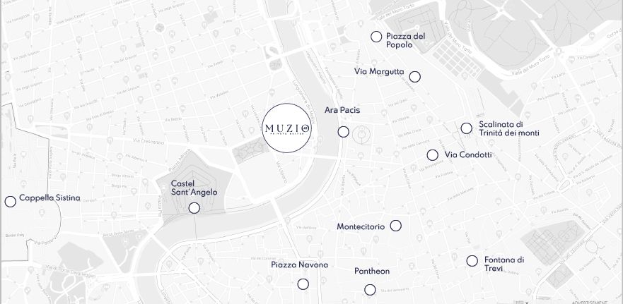 Muzio48 Suites Map