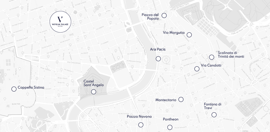 Vatican Palace Map