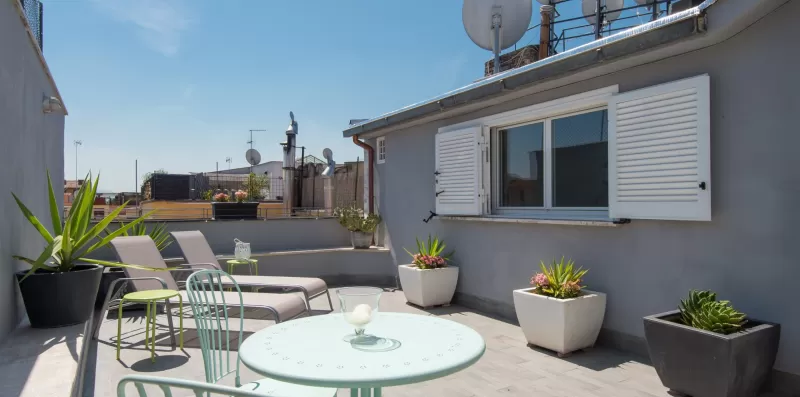 British Embassy Two Bedroom Terrace - Rome Sweet Home