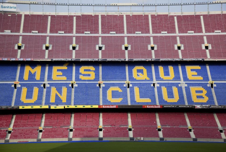 Seats in Camp Nou