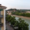 Visuale del fiume Adige dal quinto piano - VeronaJourneys