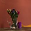 Vaso in vetro con tulipani multicolore - VeronaJourneys
