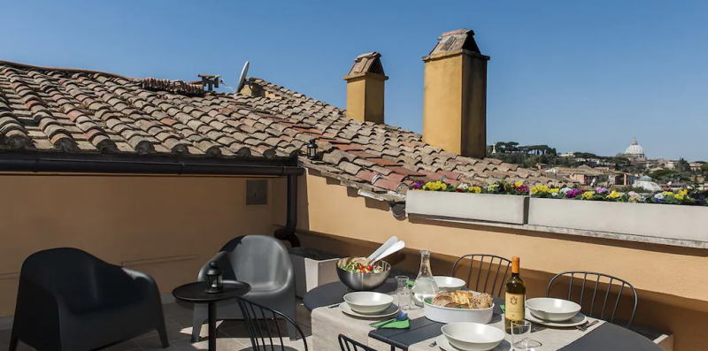 Moro2 - Trastevere, appartamento per 7 con meraviglioso terrazzo con vista - Weekey Rentals